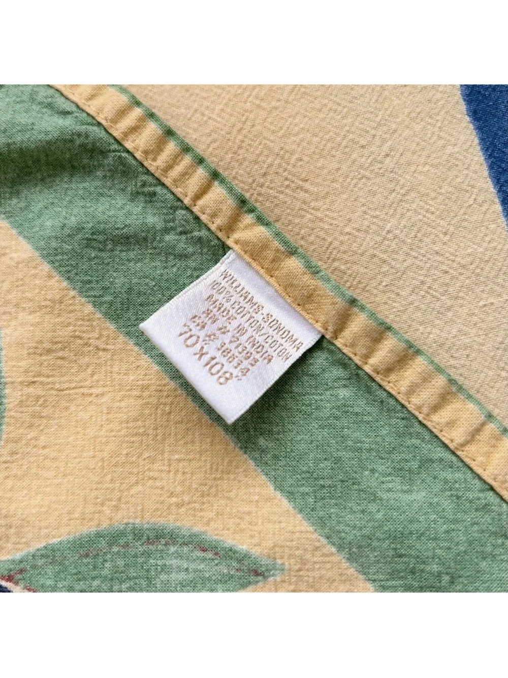 Williams Sonoma 100% cotton